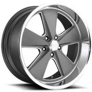 US MAGS U120 ROADSTER Gd -Matte Gunmetal  8x18 med budget dk - 5x114.3