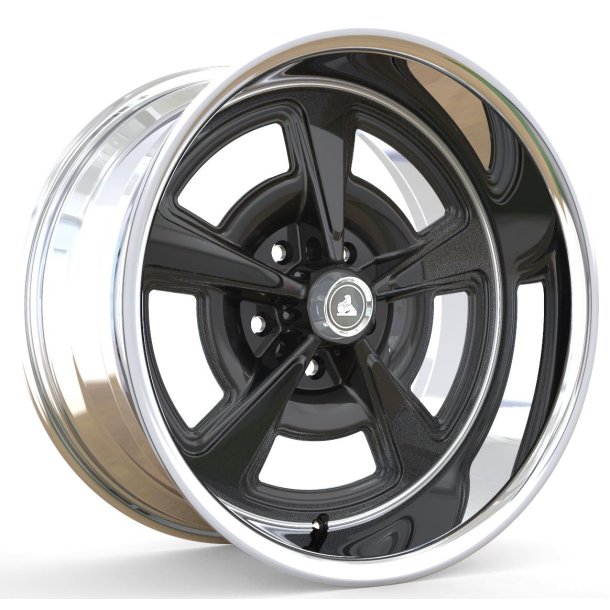 REVOLUTION BULLET Matteblack / Polish 8x18 ET=0 CB=73.1 5x114.3