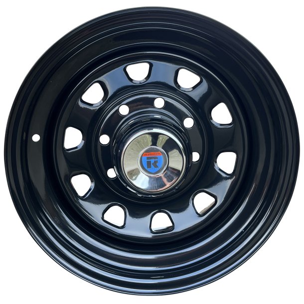 REVOLUTION D-Window Steel Glossblack 8x16 , ET=0, 8x165.1