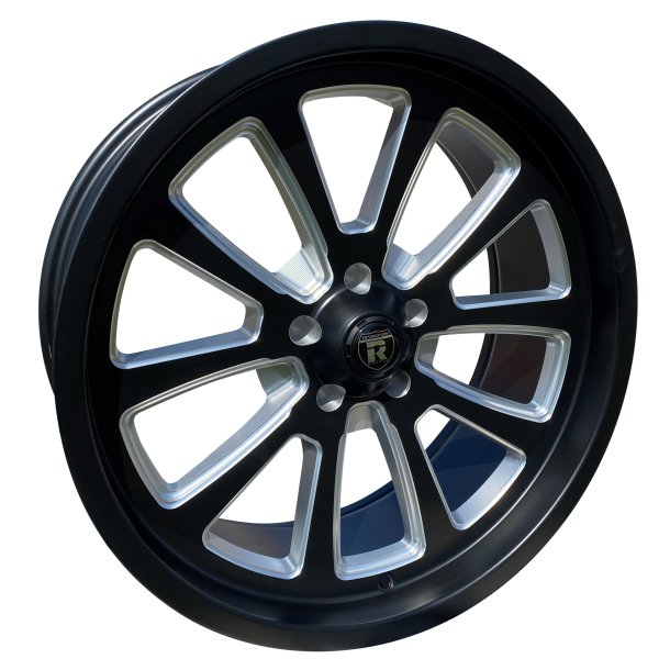 REVOLUTION CONCAVE MATTEBLACK / MILLED  8.5x20 , ET=0, 5x114.3