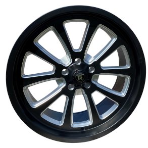 REVOLUTION CONCAVE MATTEBLACK / MILLED  8,5X20 MED DK - 5X114.3