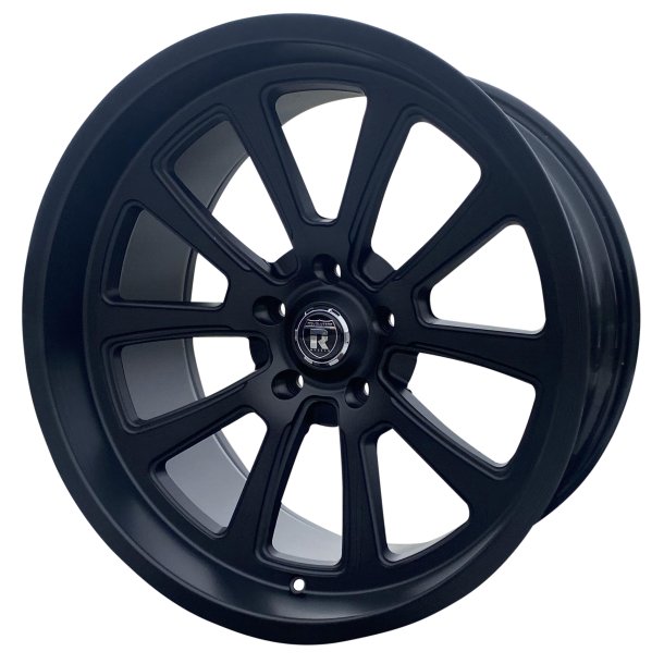 REVOLUTION CONCAVE MATTEBLACK  8,5X20 + 10X20 MED DK - 5X114.3