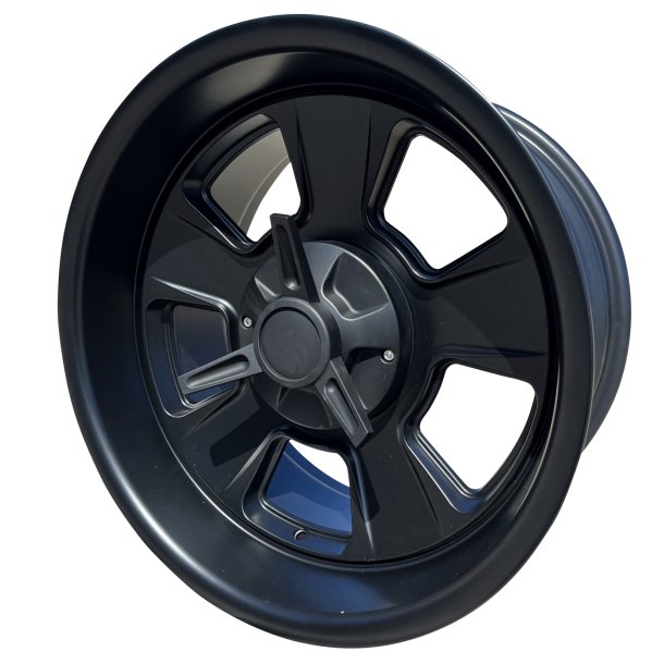 REVOLUTION LEGEND MATTEBLACK  8x18 + 9.5x18  WITH TIRES -5x127