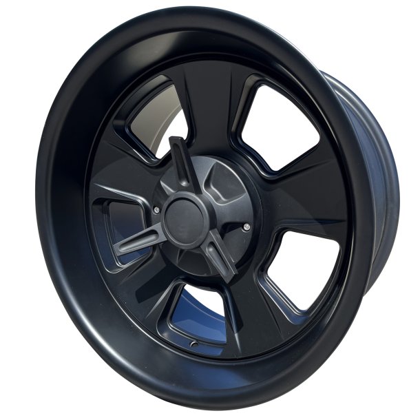 REVOLUTION LEGEND MATTEBLACK  8x18 + 9.5x18  WITH TIRES -5x127