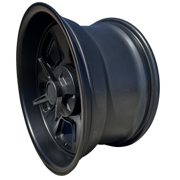 REVOLUTION LEGEND MATTEBLACK  8x18 + 9.5x18  WITH TIRES -5x127