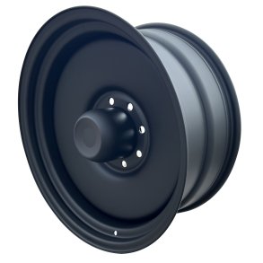 REVOLUTION RAT ROD STEEL Matteblack 8x20 8x165.1, ET 0, CB 131 mm