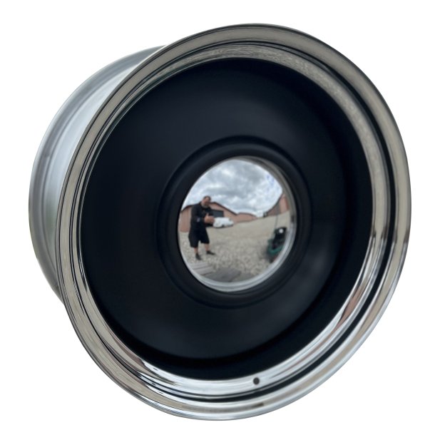 REVOLUTION SMOOTHIE STEEL Matteblack / Chrome 9x20, ET 0, CB 94.3, 5x127