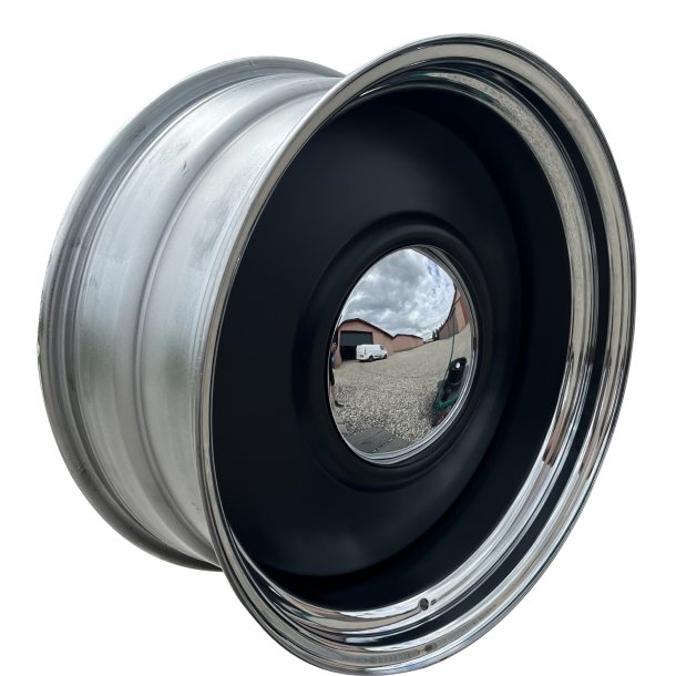 REVOLUTION SMOOTHIE STEEL Matteblack / Chrome 10x20, ET 0, CB 94.3, 5x139.7