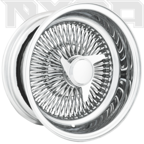 SHOW WIRE WHEELS REVERSE 100 spoke straight lace 7x13, 5x114.3