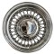 SHOW WIRE WHEEL Chrome 56 spoke and Hexagonal cap 6x15 , ET -19 , CB 81MM , 5x114.3 