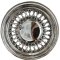 SHOW WIRE WHEEL Chrome 56 spoke and flat cap cap 6x15 , ET -19 , CB 81MM , 5x114.3 
