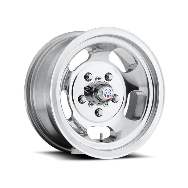 US MAG 1PC U101 INDY High Luster Polished 5x15 5X120.65 ET -12 (BS 2.53) CB 72.56