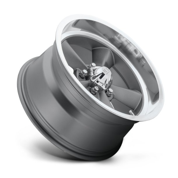 SAVE 30%  -  US MAGS U102 MATTE GUN METAL 8x18 + 9x18 med budget dk - 5x120.65