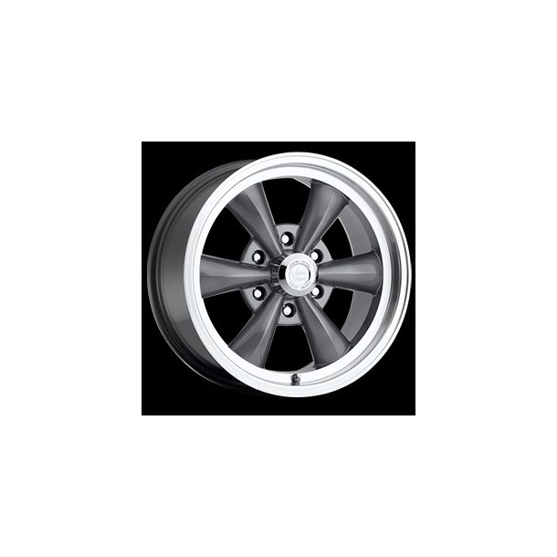 VISION 141H Gunmetal Machined Lip 8x17, BS=5.25, 6x139.7