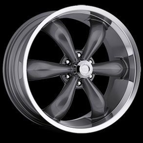 VISION 142 Gunmetal Machined Lip 9x20, ET=20, BS=6.05, 6x139.7
