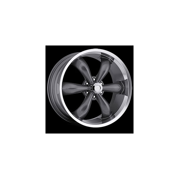 VISION 142 Gunmetal Machined Lip 9x20, ET=20, BS=6.05, 6x139.7