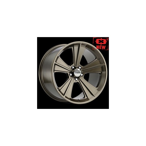 VISION V327 Metallic Bronze 9x20, ET=32, BS=6.2, 5x114.3